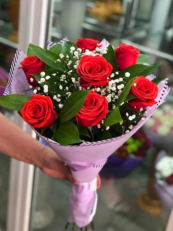 Букет цветов из: Розы в Среднем Подкумке
