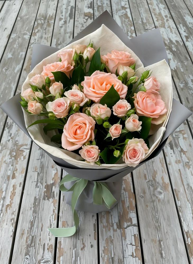 Букет цветов из: Розы в Среднем Подкумке