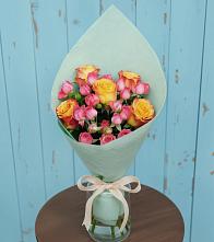Букет цветов из:  Розы в Среднем Подкумке